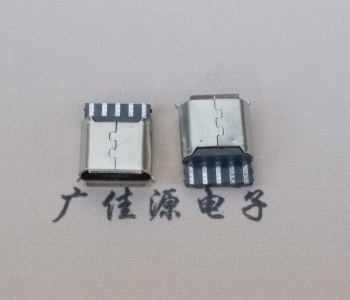 洛阳Micro USB5p母座焊线 前五后五焊接有后背