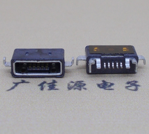 洛阳MICRO USB防水AB型口母头3D图纸封装