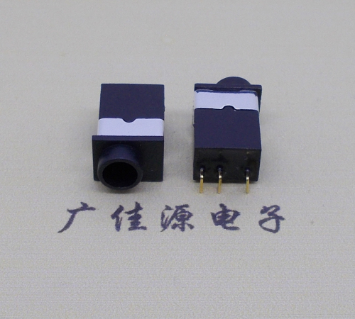洛阳PJ-2030防水耳机插座 铜材质铜针2.5/3.5音频插口