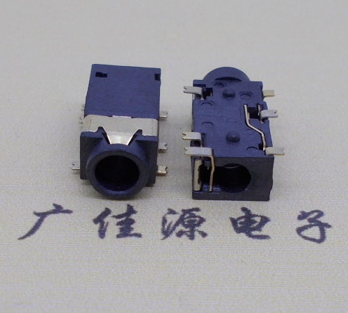 洛阳PJ-342耳机2.5/3.5音频插座六脚贴片双柱
